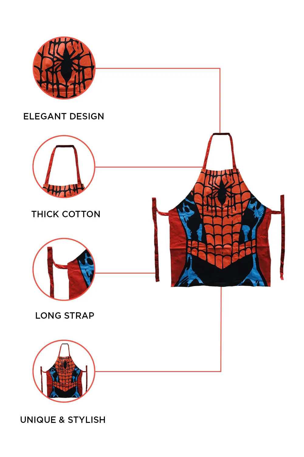 Marvel Apron - Spiderman