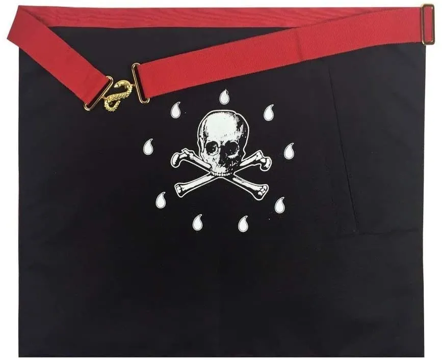 Masonic Scottish Rite AASR Honor Master Leather Apron