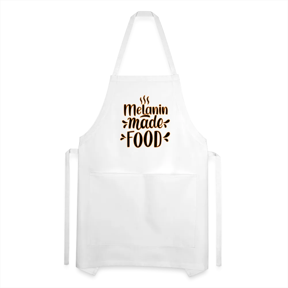 Melanin Made This Food - Adjustable Apron