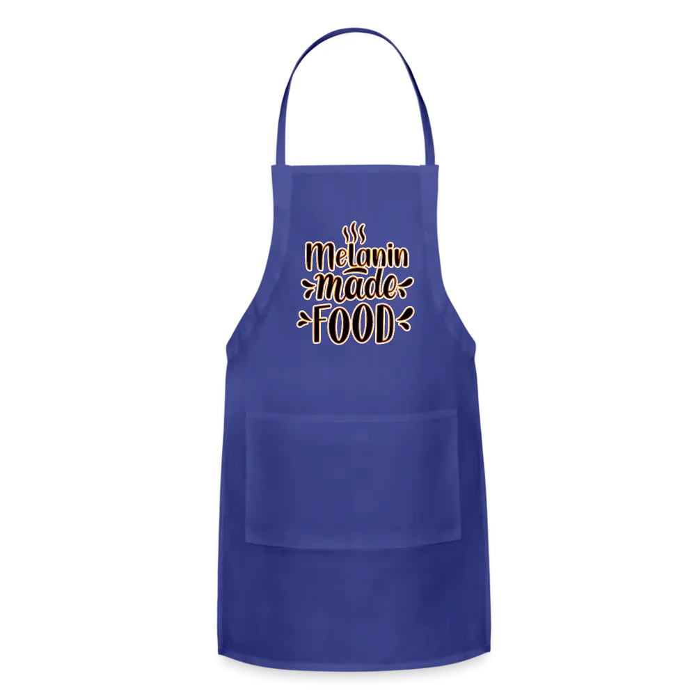 Melanin Made This Food - Adjustable Apron