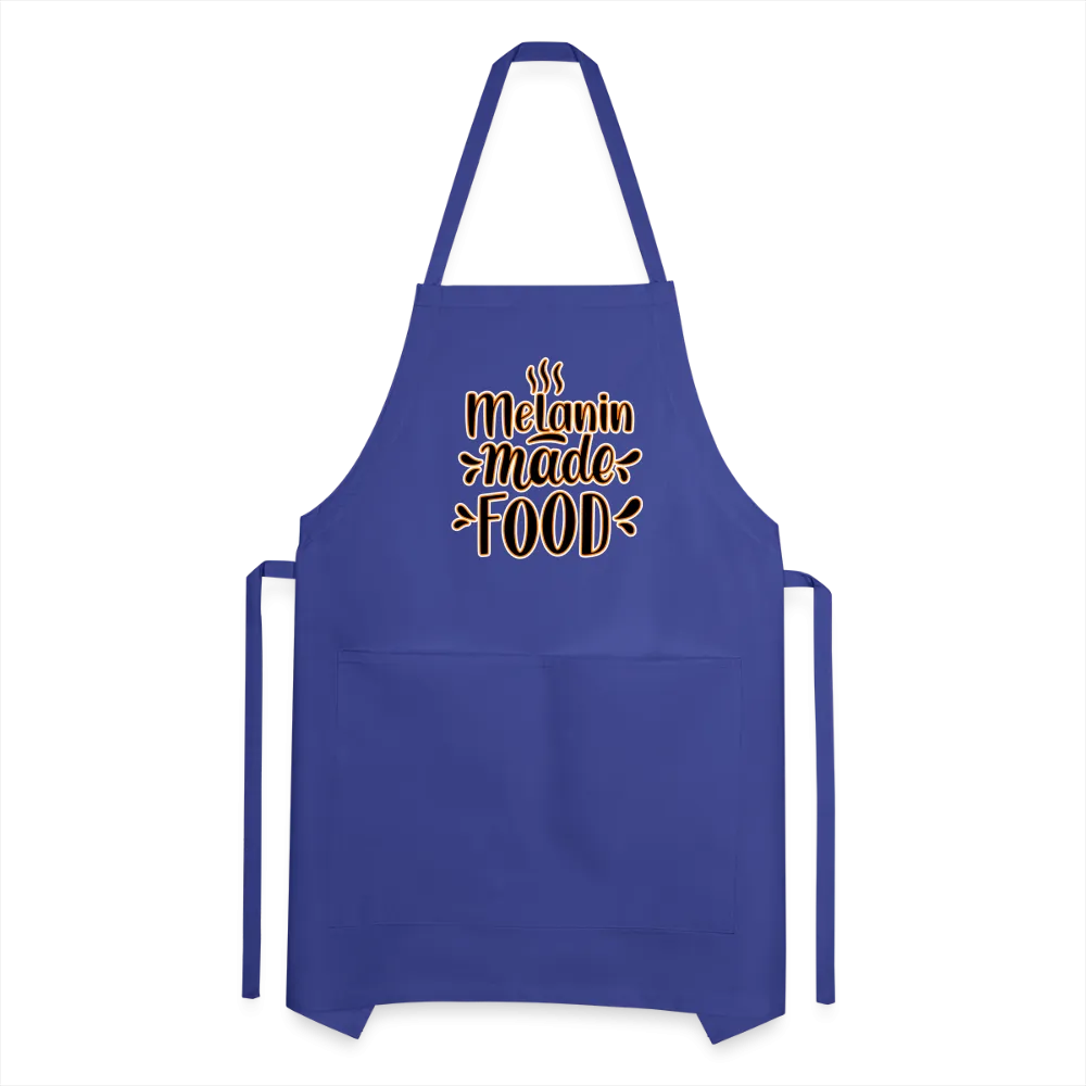 Melanin Made This Food - Adjustable Apron