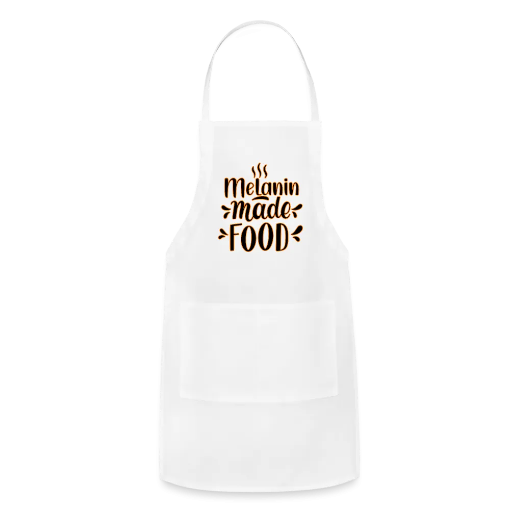 Melanin Made This Food - Adjustable Apron