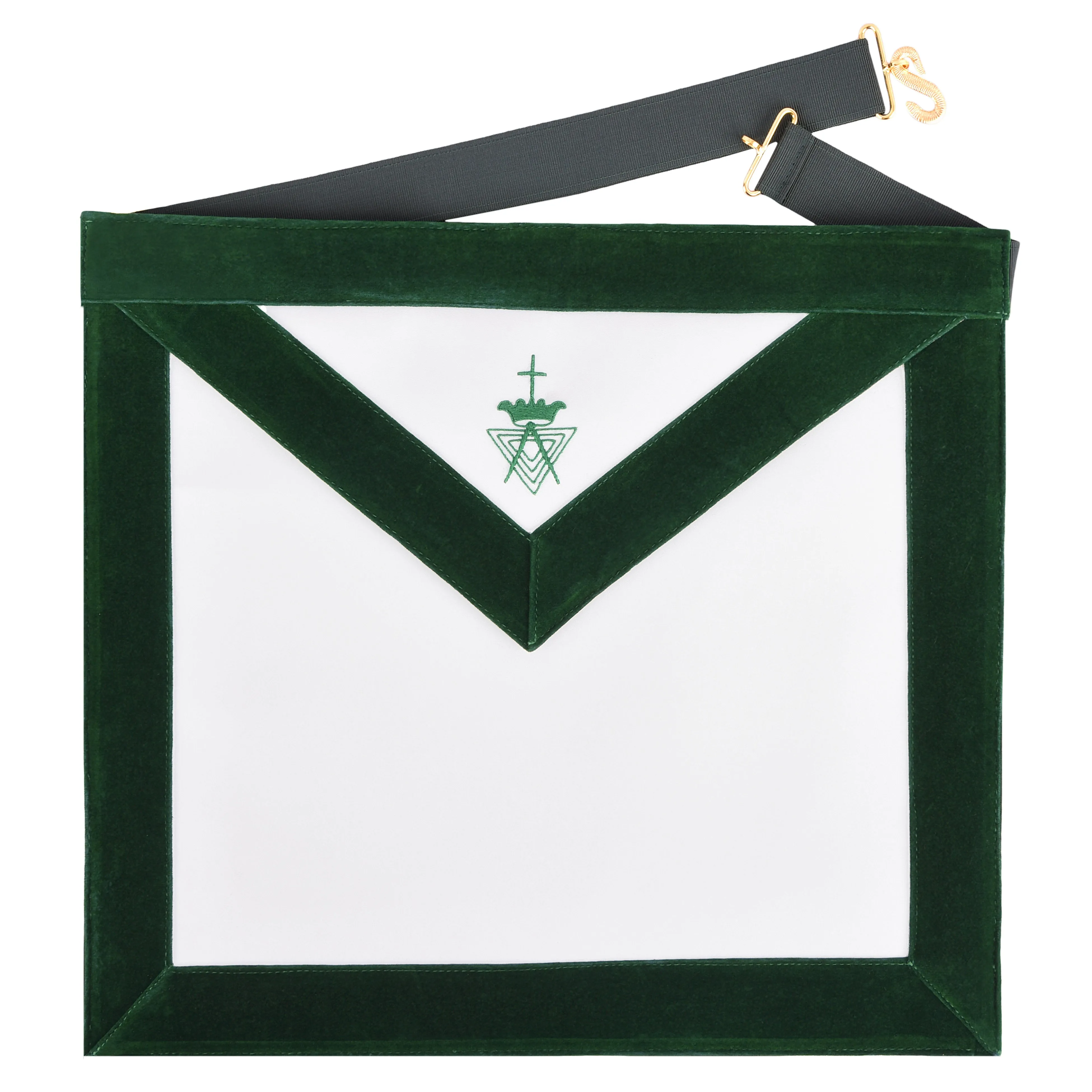 Member Allied Masonic Degrees Apron - Dark Green