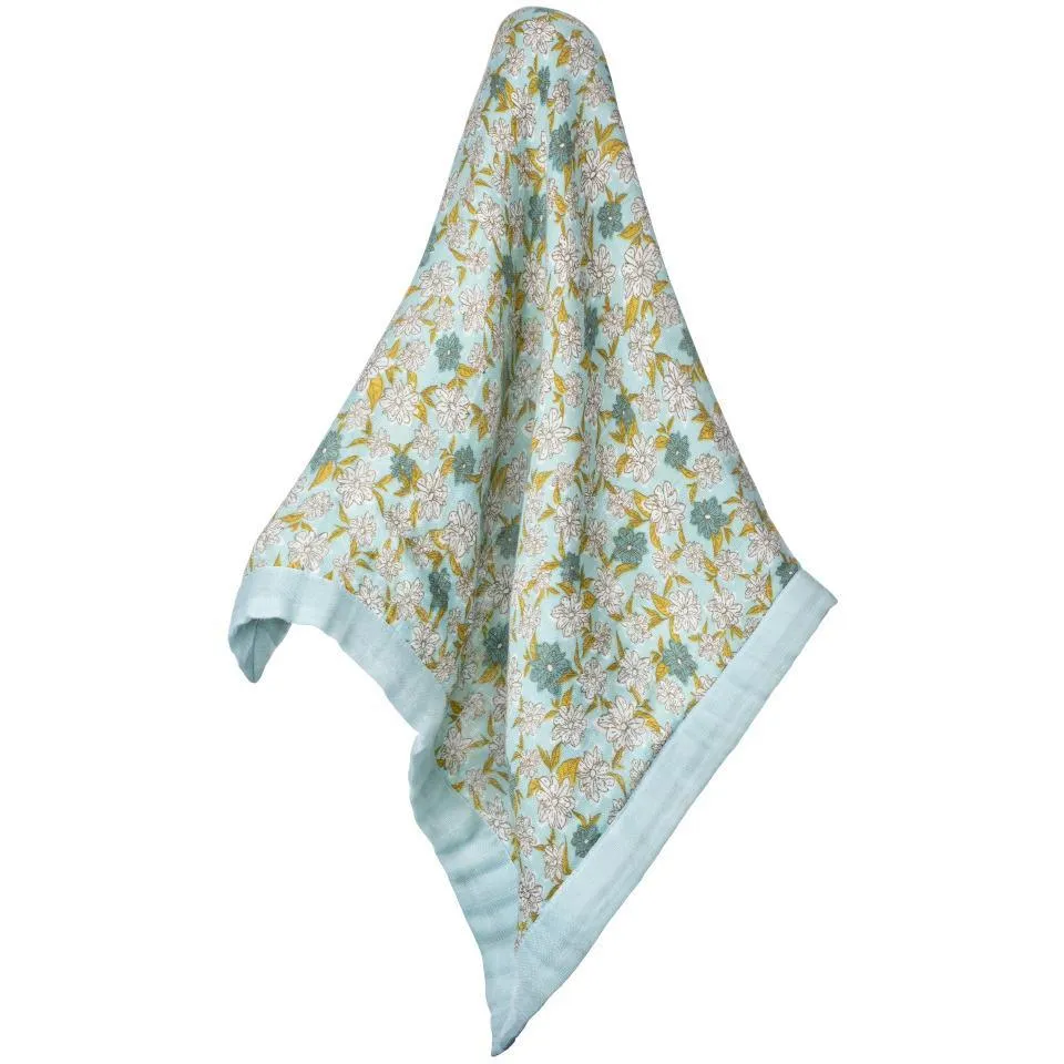 Milkbarn - Mini Lovely Comforter Bamboo - Blue Floral