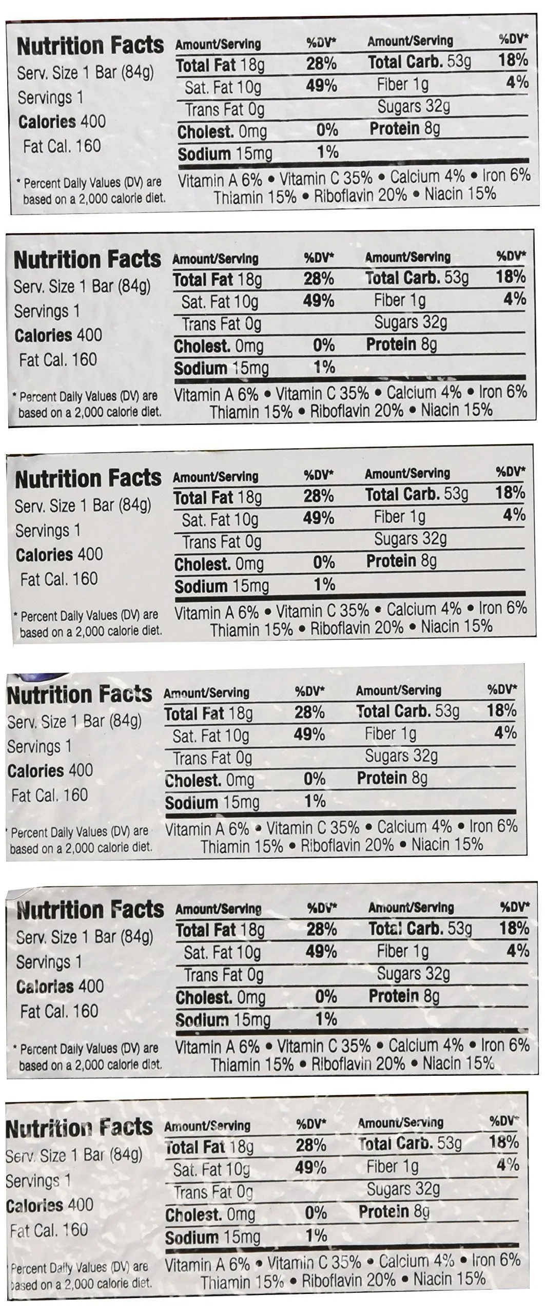 Millennium Energy Bars Assorted Flavors 18 - Pack Including Emergency Guide