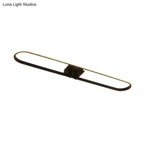 Minimalist Acrylic LED Flush Ceiling Light with Warm/White/Natural Glow for Doorway