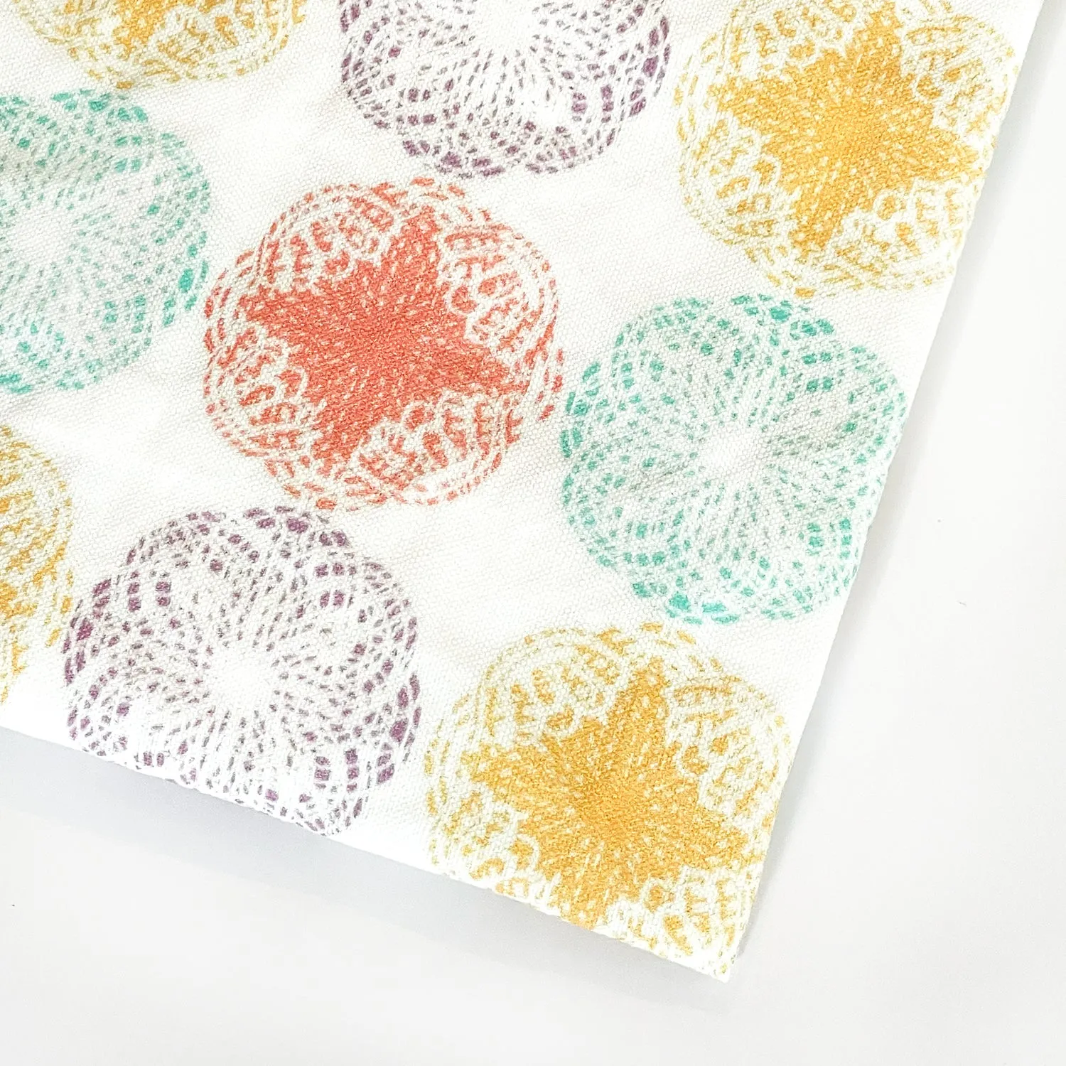 Modern Mandala Tea Towel - Linen/Cotton