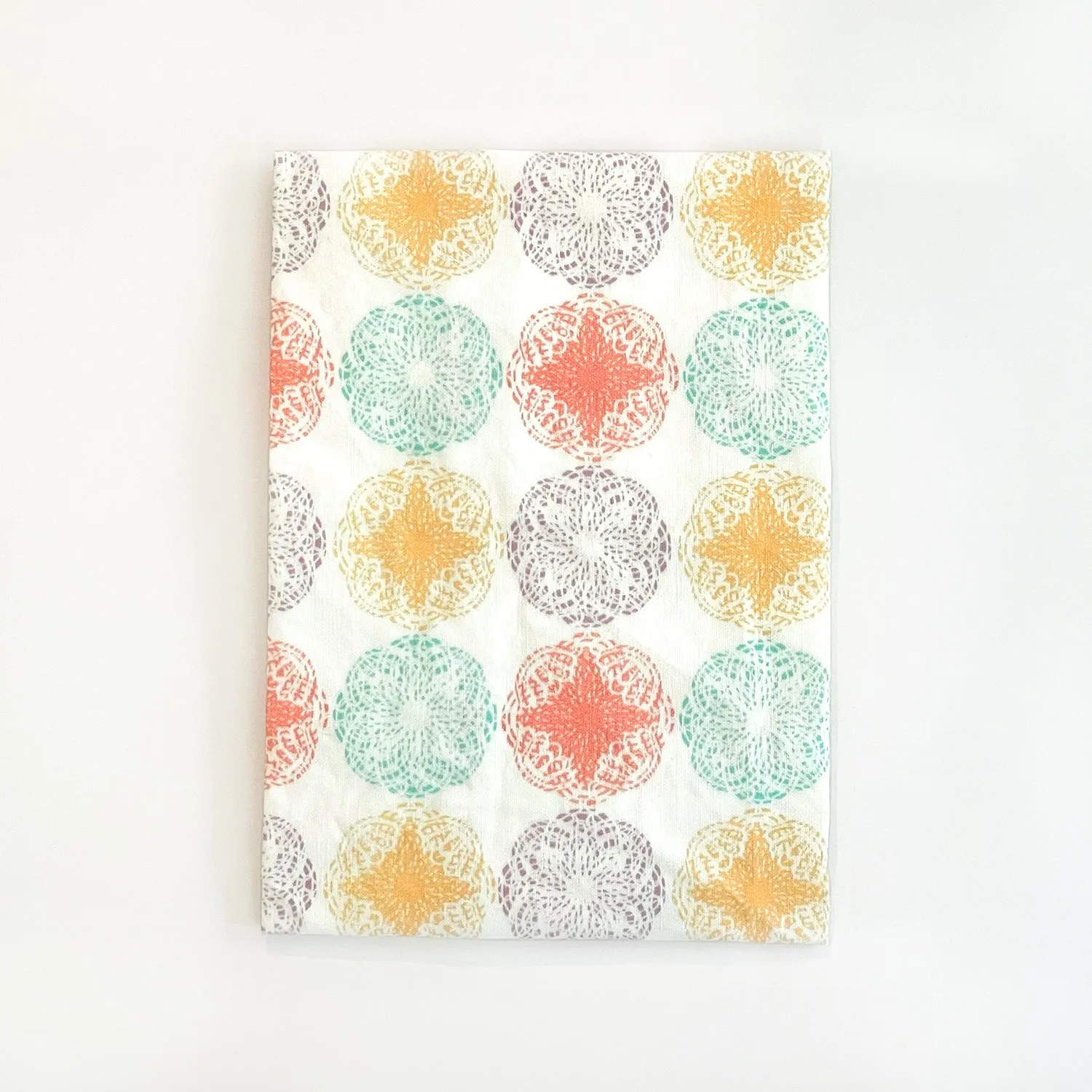 Modern Mandala Tea Towel - Linen/Cotton