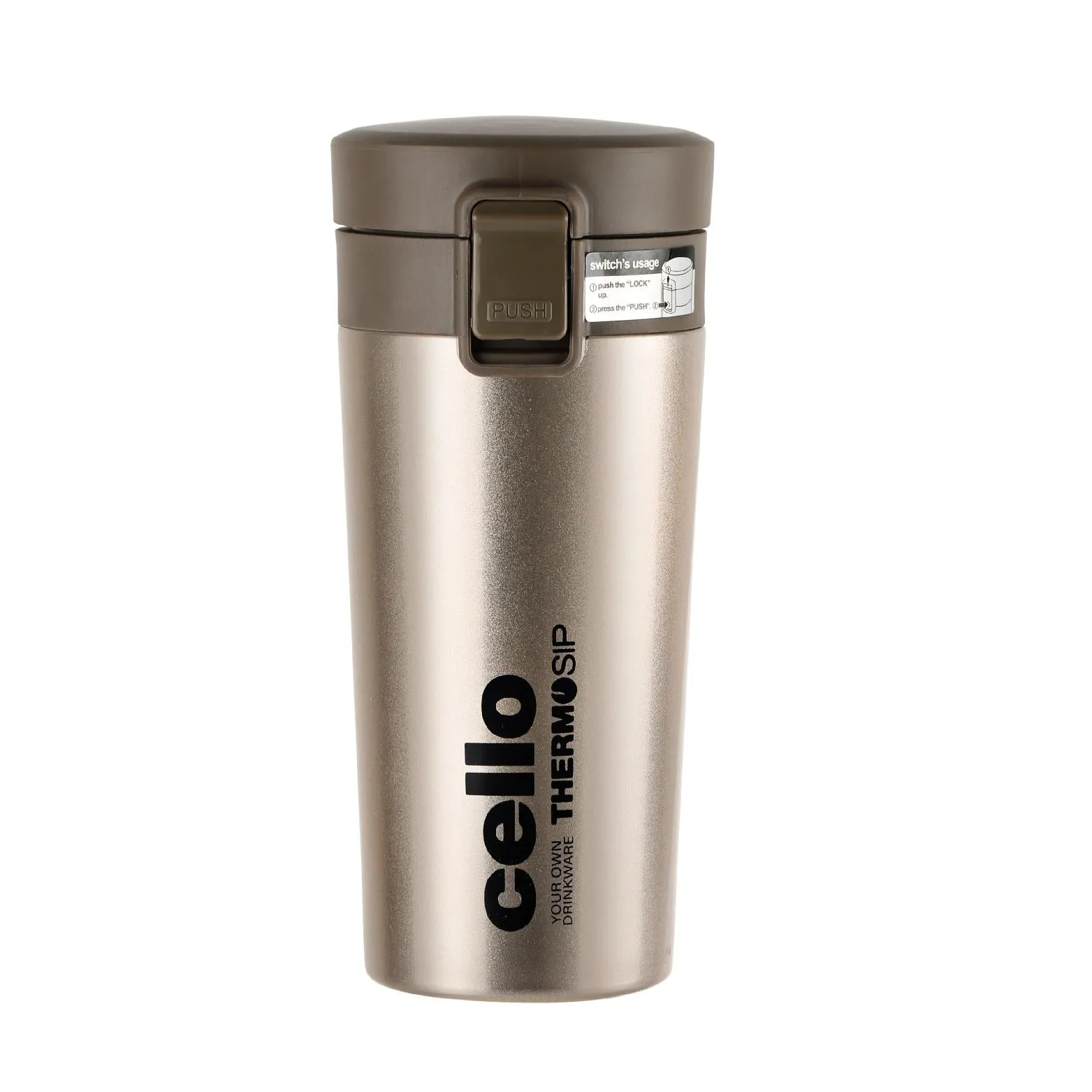 Monty Flask, Vacusteel Water Bottle, 300ml