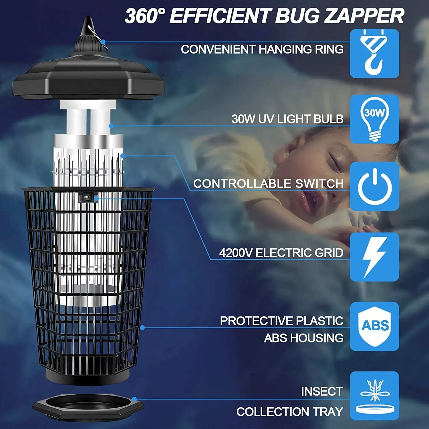 Mosquito Killer Lamp