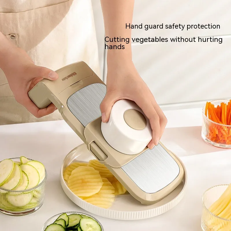 Multi-function Vegetable Chopper & Grater – Slicer, Shredder, and Handy Cutter