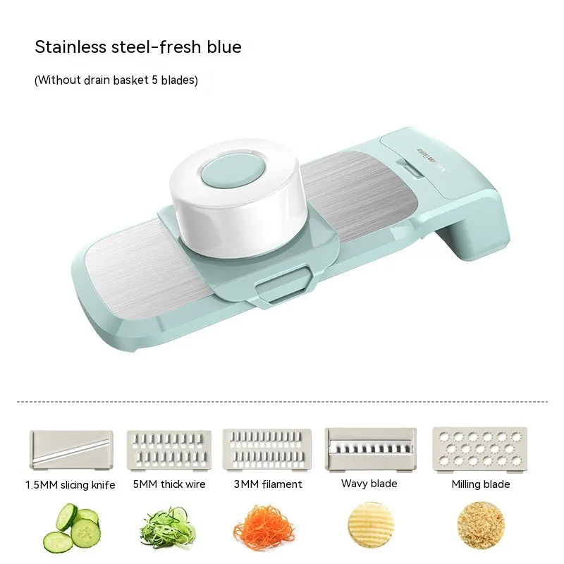 Multi-function Vegetable Chopper & Grater – Slicer, Shredder, and Handy Cutter