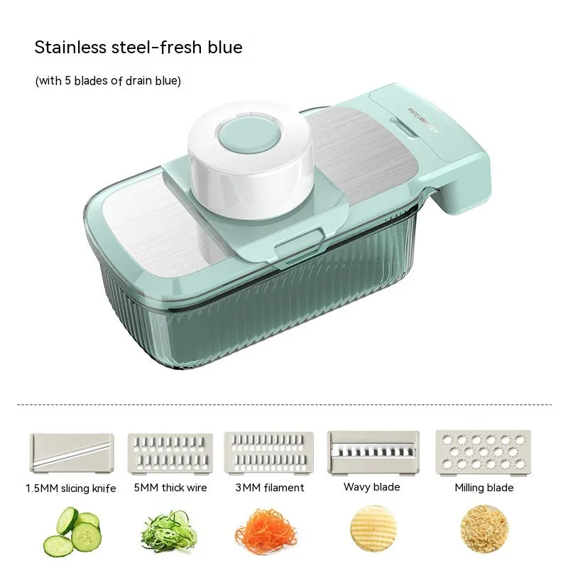 Multi-function Vegetable Chopper & Grater – Slicer, Shredder, and Handy Cutter