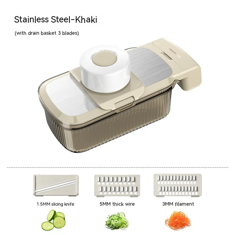 Multi-function Vegetable Chopper & Grater – Slicer, Shredder, and Handy Cutter