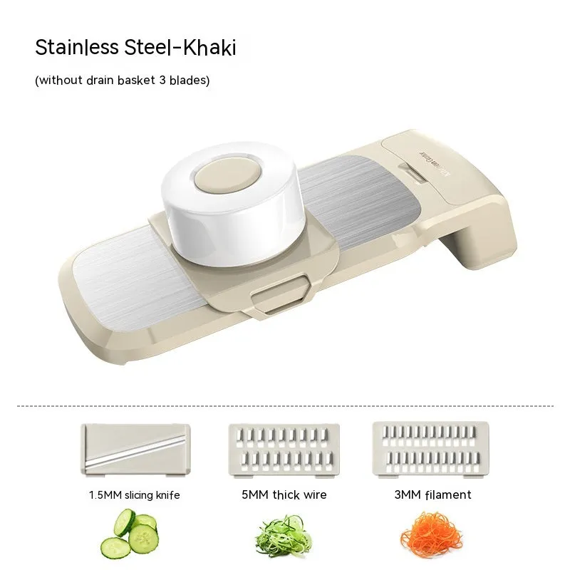 Multi-function Vegetable Chopper & Grater – Slicer, Shredder, and Handy Cutter