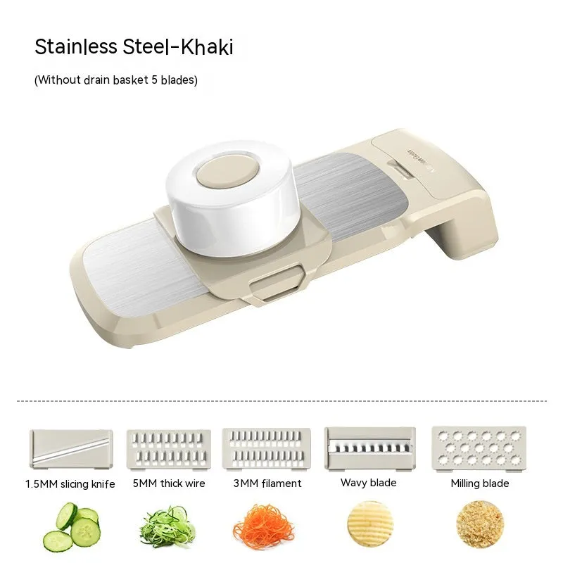 Multi-function Vegetable Chopper & Grater – Slicer, Shredder, and Handy Cutter