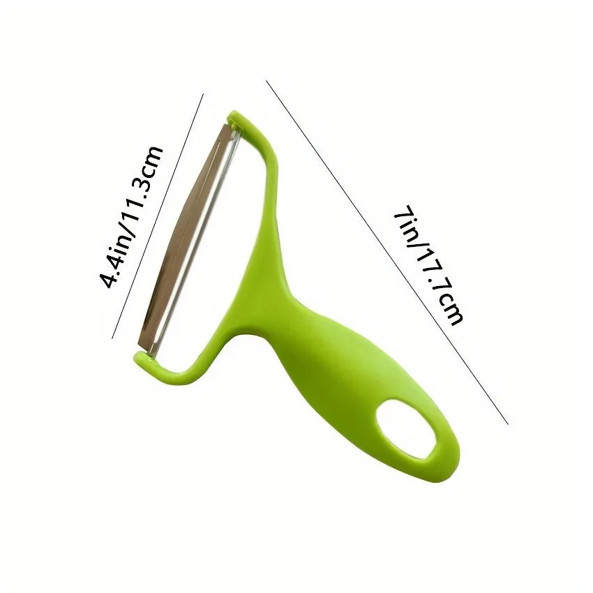 Multi-Functional Vegetable Slicer, Shredder & Peeler - Metal & Plastic Salad Cutter for Cabbage, Lettuce, Carrots