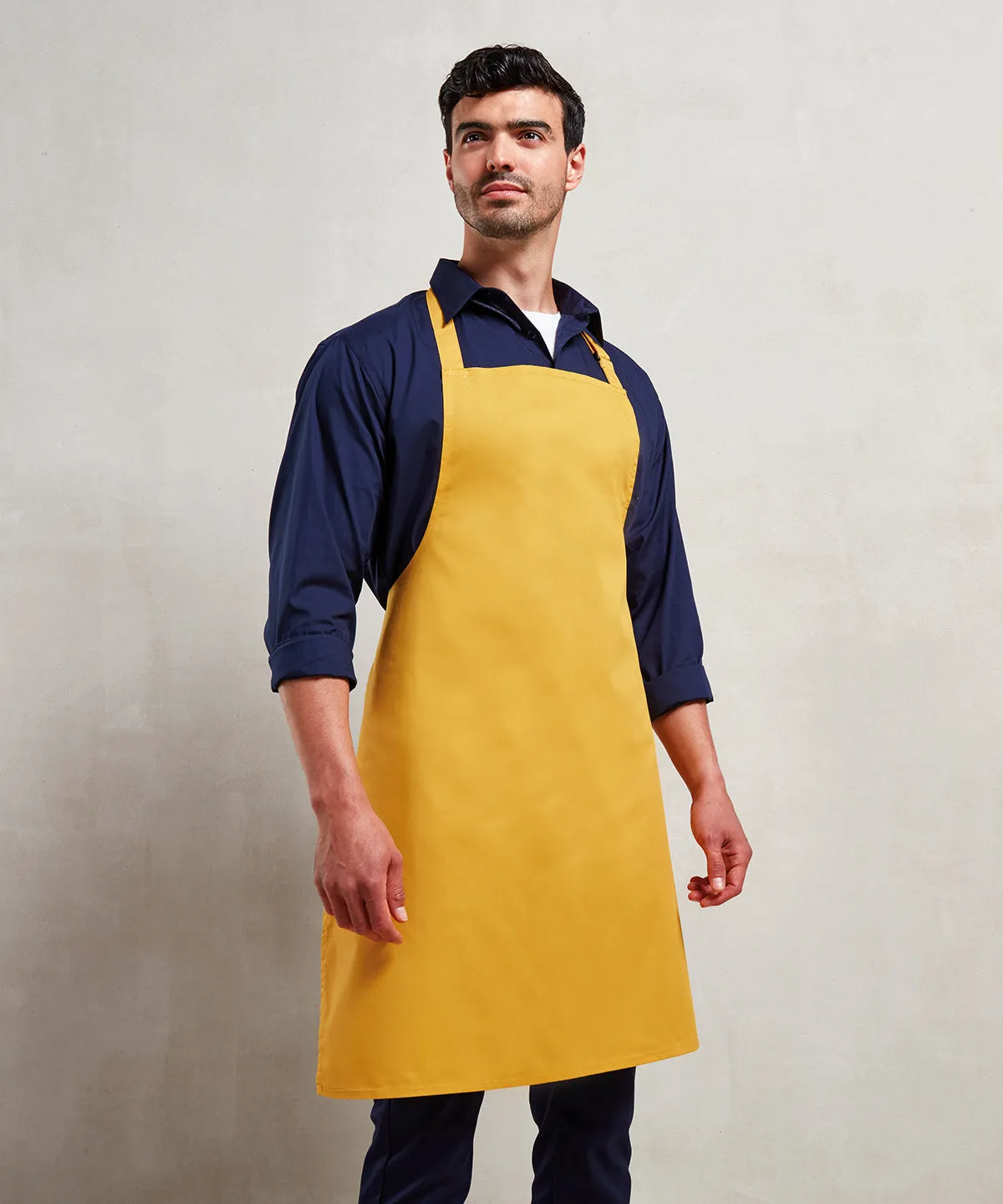 Mushroom - Colours bib apron