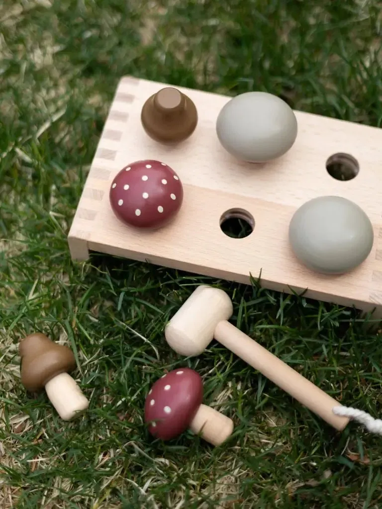 Mushroom Hammer Board Toy