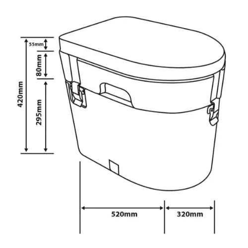 Nature Calls Portable Composting Toilet