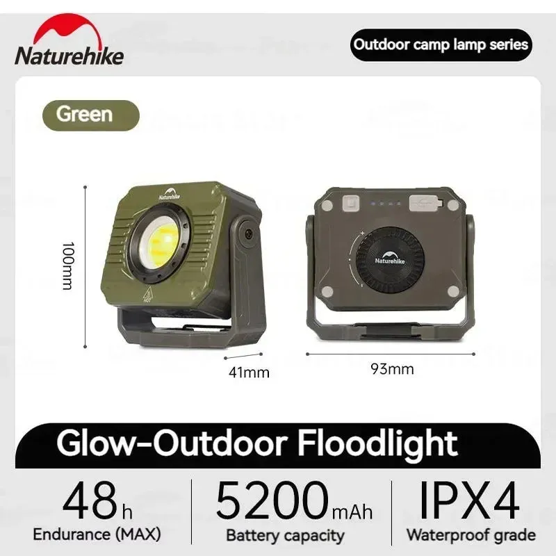 Naturehike Electric Portable Rechargeable Lamp Lantern Multifunctional Tools Outdoor Survival Waterproof Lumen Long Endurance