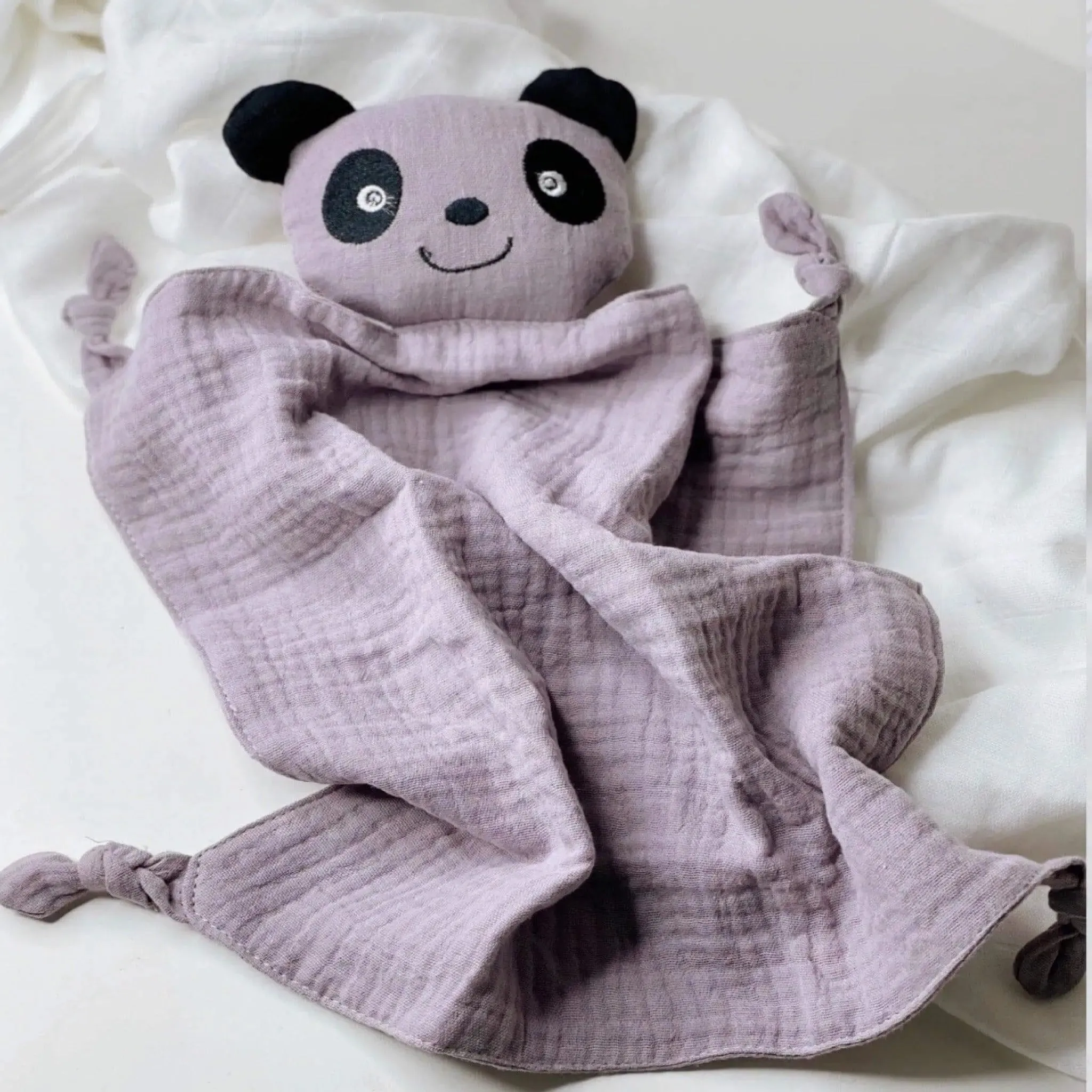 Nenina & Co. Comforter  Panda Deep Lilac