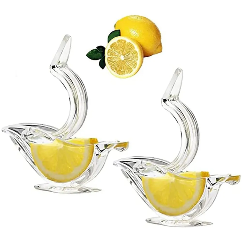 (NET) Mini Manual Elegant Bird-Shaped Portable Handheld Juicer  Mini Squeezer  Juicer Lemon Orange Pomegranate