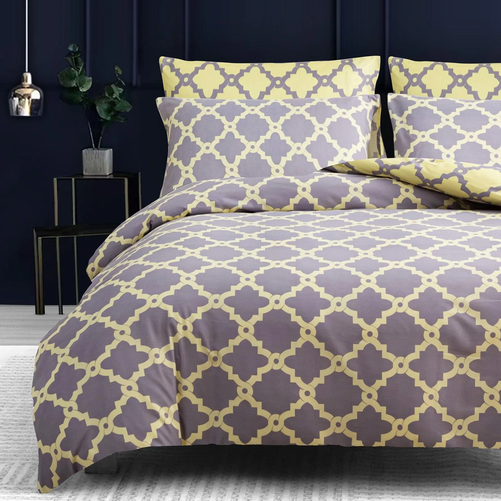 Pamposh Duvet Cover Set-Moroccan