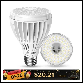 PAR25 24W LED Grow Light Bulb for Seeds and Greens(US ONLY)