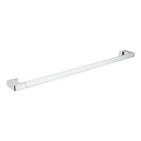 PEARL Single Towel Rail 800mm CHROME 8030-CH