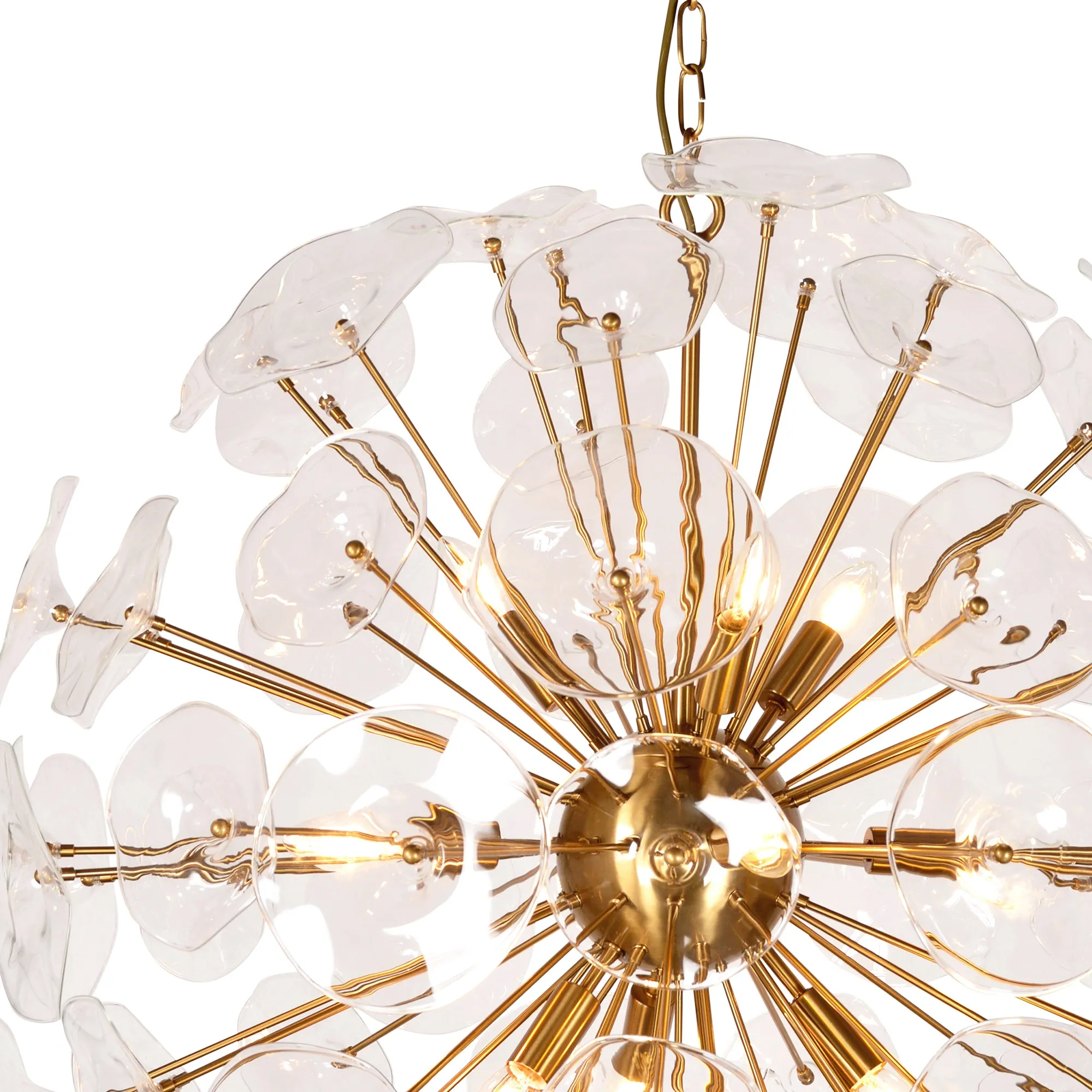 Petal Burst Pendant Light Large by Zentique