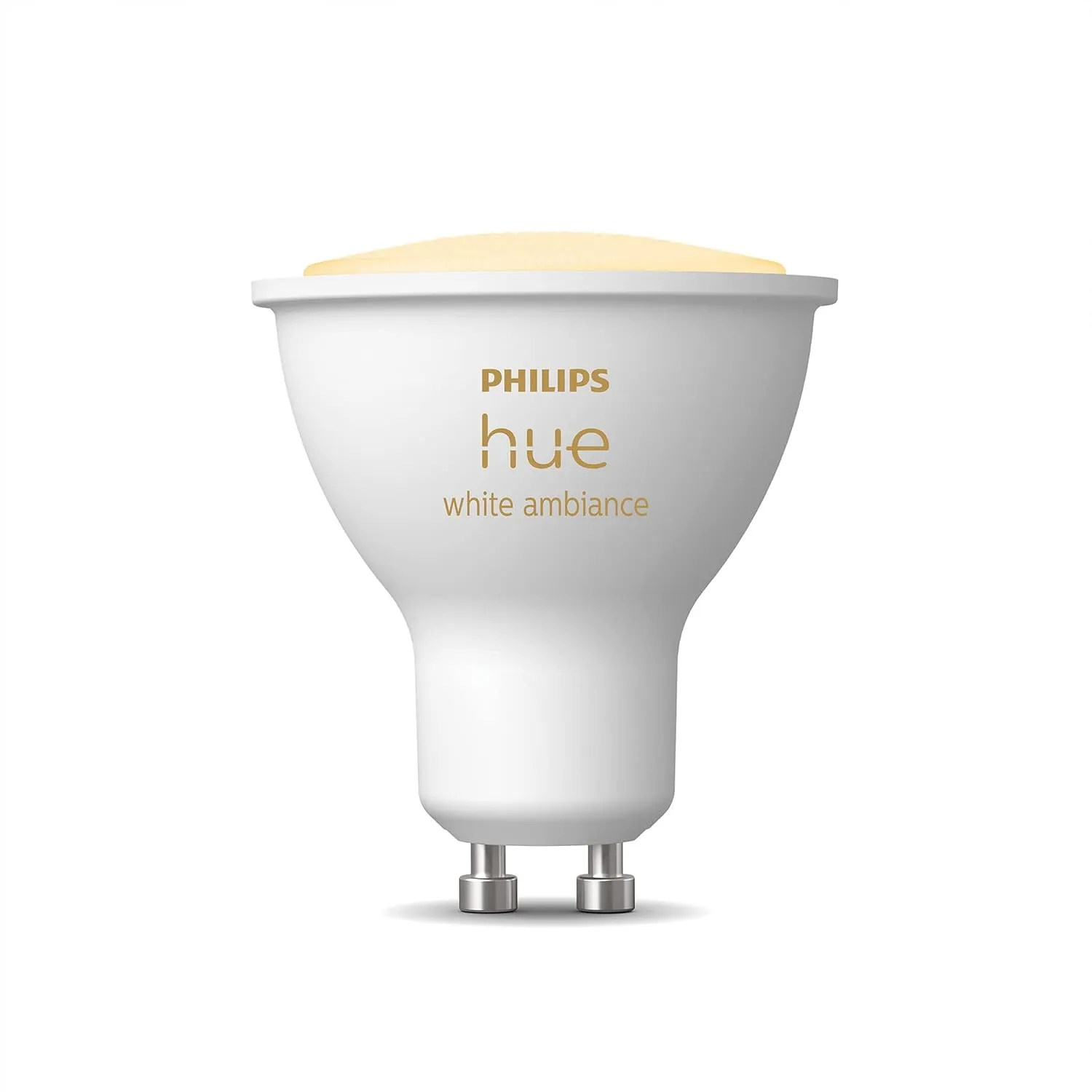 Philips Hue White Ambiance GU10 Smart Light - Works with Alexa, Google Assistant & Apple HomeKit, for Indoor Lighting