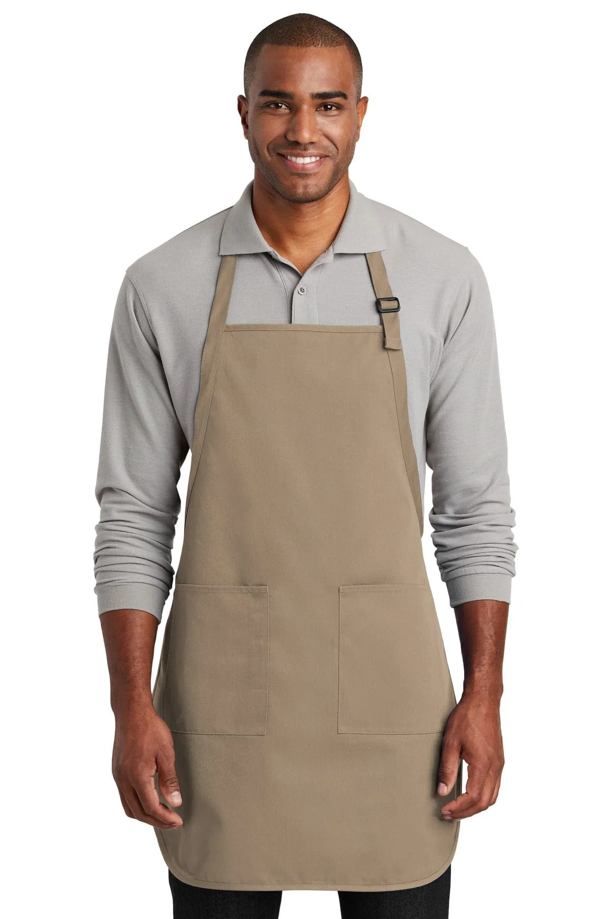 Port Authority  ®  Full-Length Two-Pocket Bib Apron. A600