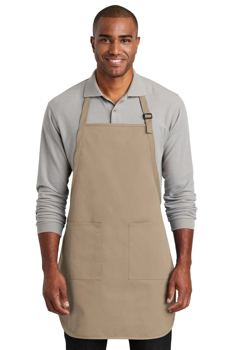 Port Authority  ®  Full-Length Two-Pocket Bib Apron. A600