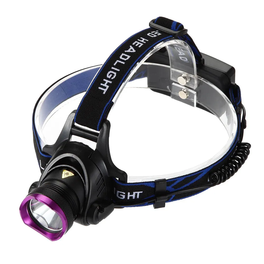 Portable T6 LED Head Lamp Rechargeable Headlight Torch Lantern For Outdoors Hunting Camping Hiking Fishing Light