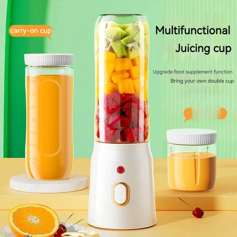 Portable Wireless Blender Electric Fruit Juicer