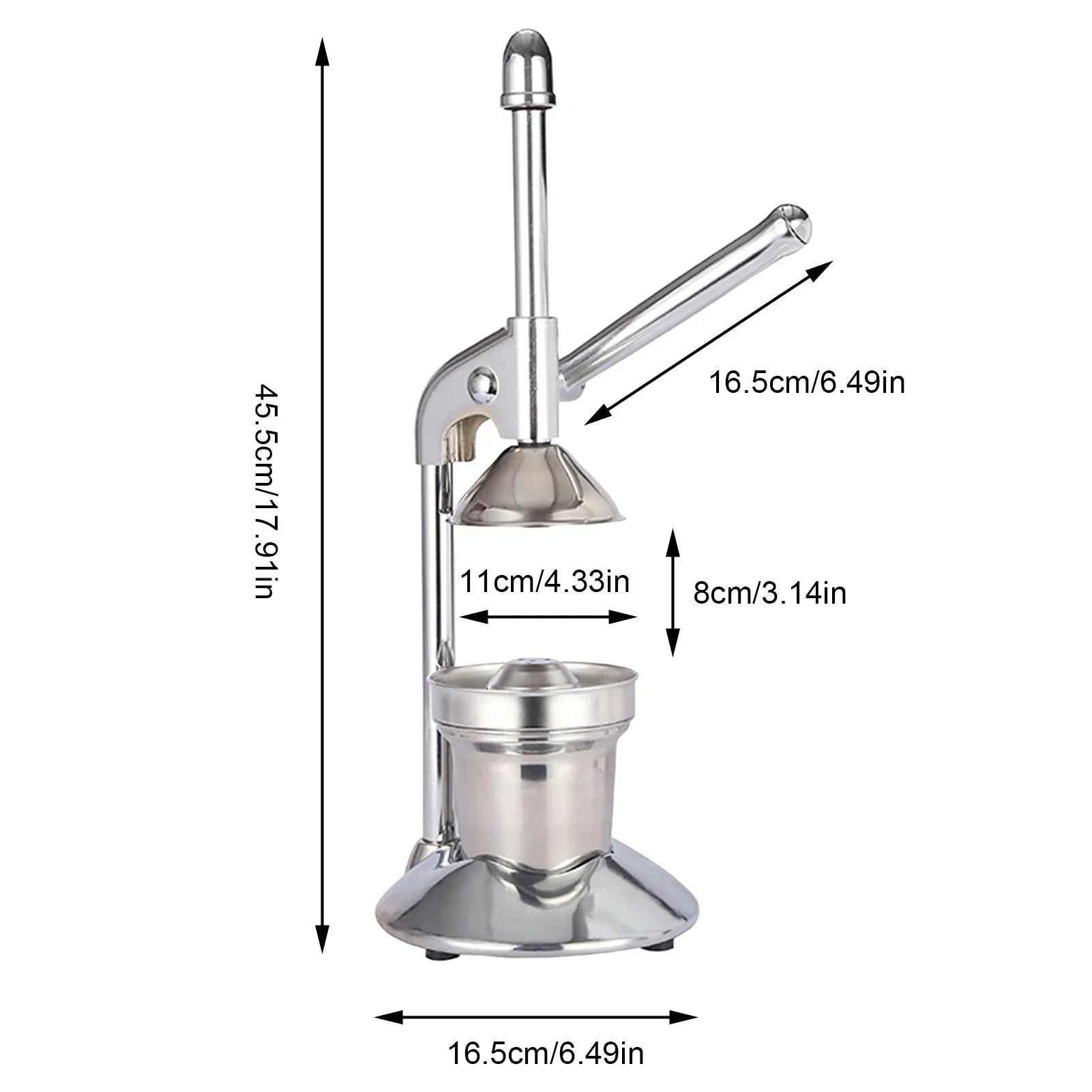 Professional Grade Manual Fruit Squeezer Gadget