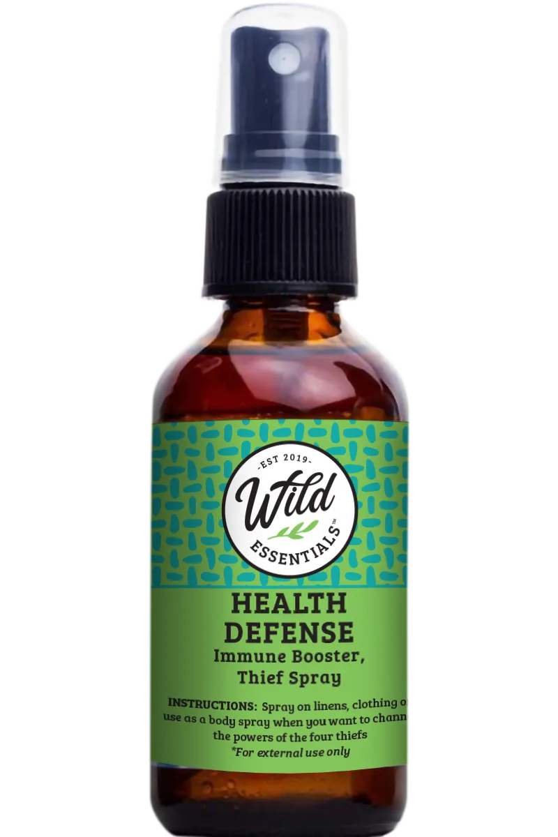 "Health Defense" immune boost Body/Linen Spray - 2 oz./60ml