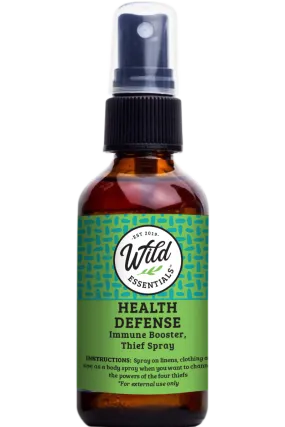 "Health Defense" immune boost Body/Linen Spray - 2 oz./60ml