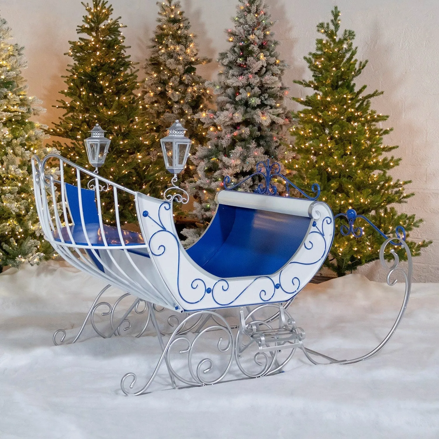 "Kutaisi" Life-Sized Victorian Christmas Sleigh