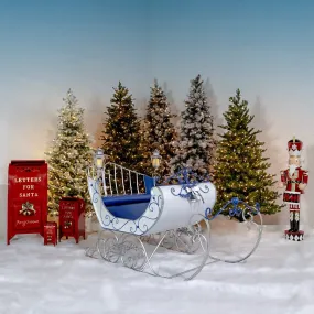 "Kutaisi" Life-Sized Victorian Christmas Sleigh