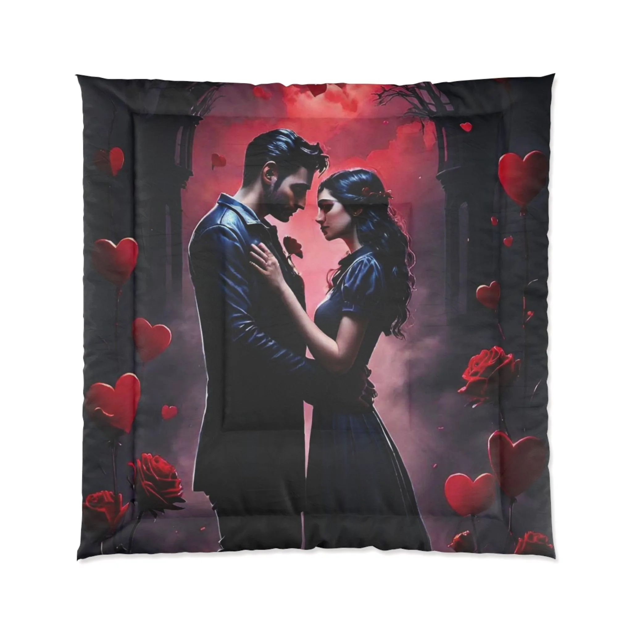 "Love in Darkness" Comforter