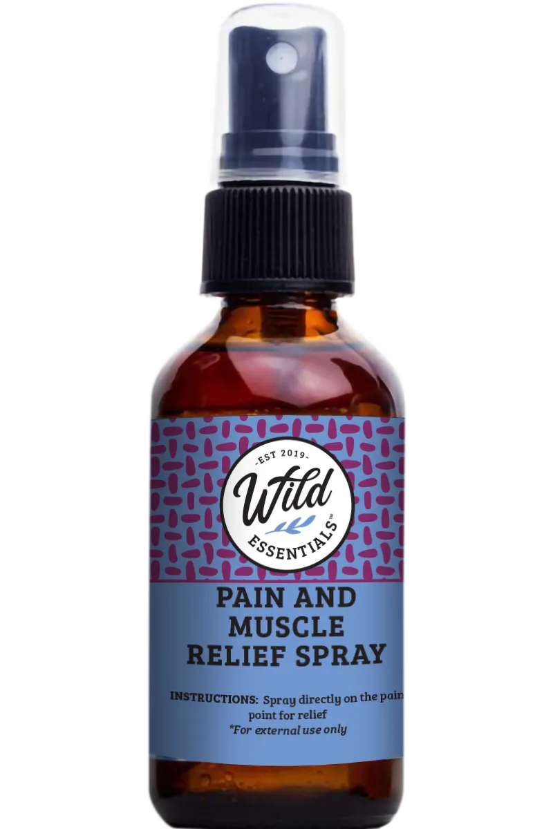 "Pain & Muscle Relief" Spray - 2 oz./60ml