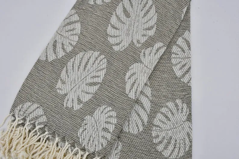 Rustic Tropical 100% Cotton Towel