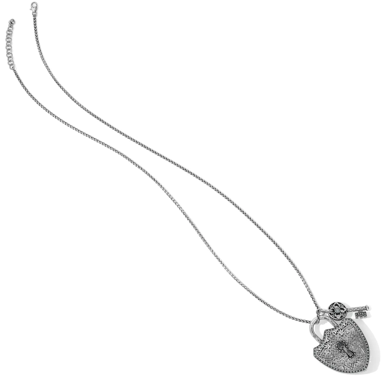 Sahuri Padlock Long Necklace