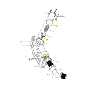 Seal Kit for 1550 Fuel Transfer Pump Control Nozzle