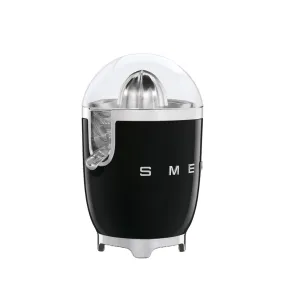 SMEG CJF11BLUK (Black) 70W 50’s Retro Style Citrus Juicer