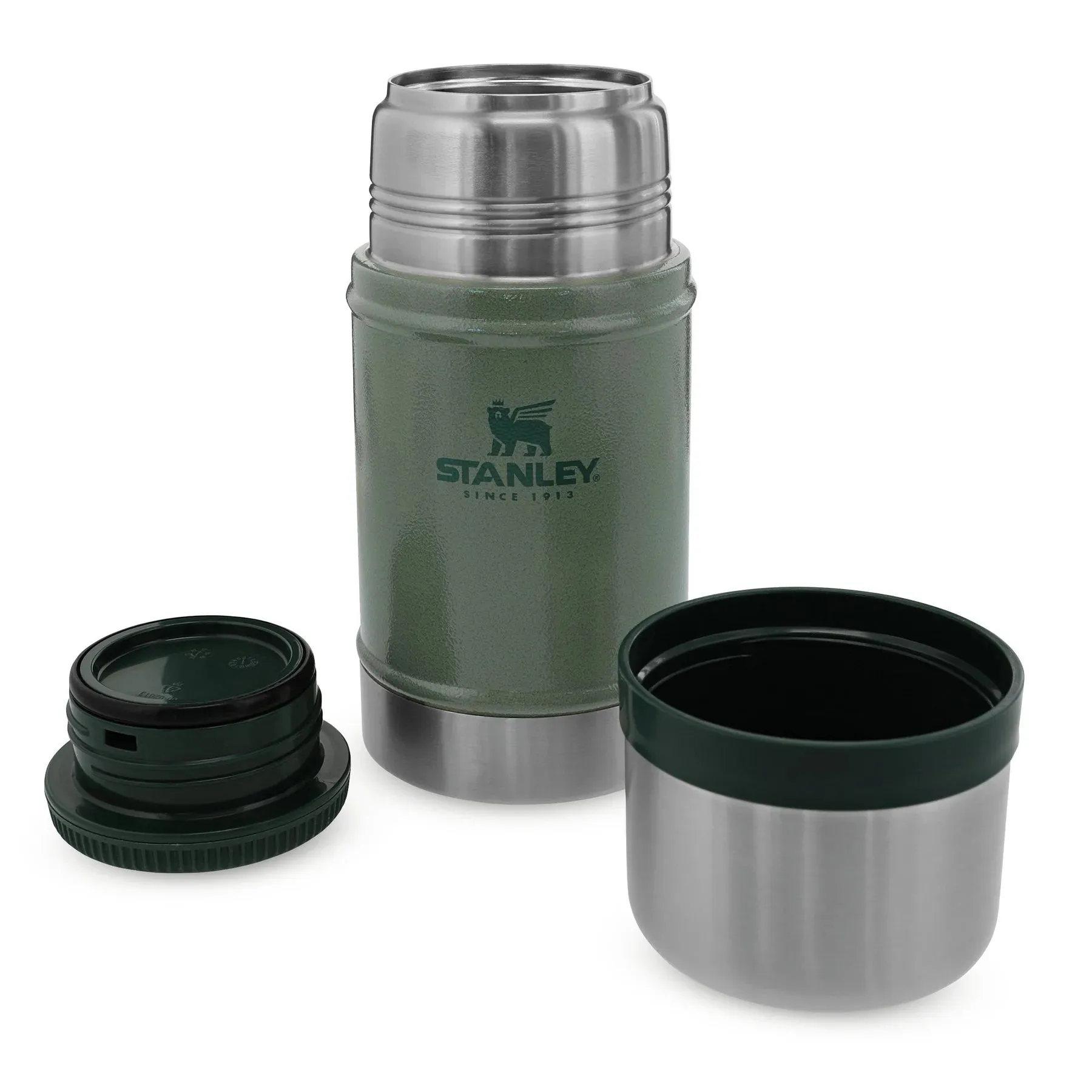 Stanley Classic Legendary Food Jar | 0.70L Hammertone Green