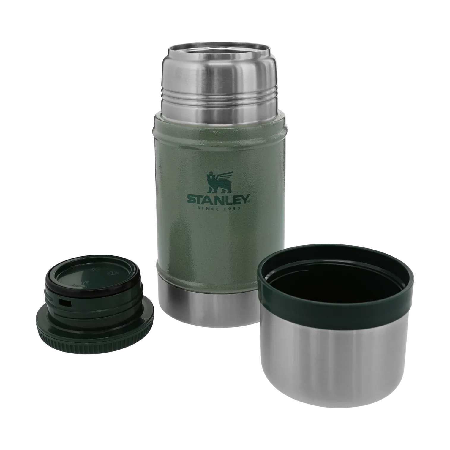 Stanley Classic Legendary Food Jar | 24 OZ, Hammertone Green