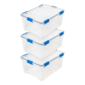 Storage Container WeatherPro® 3 Pack - 60QT - Gasket Box